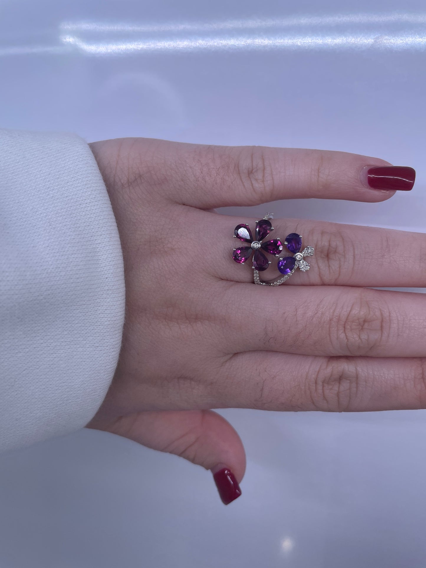 Flowers ring