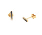 Aretes zafiros