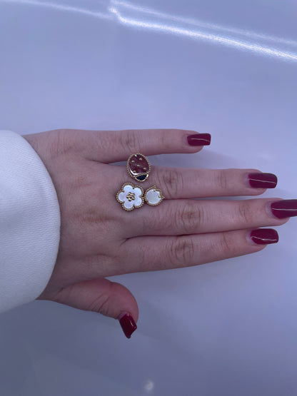 Lady bug ring