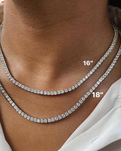 Diamond Tennis Necklace 16 inch
