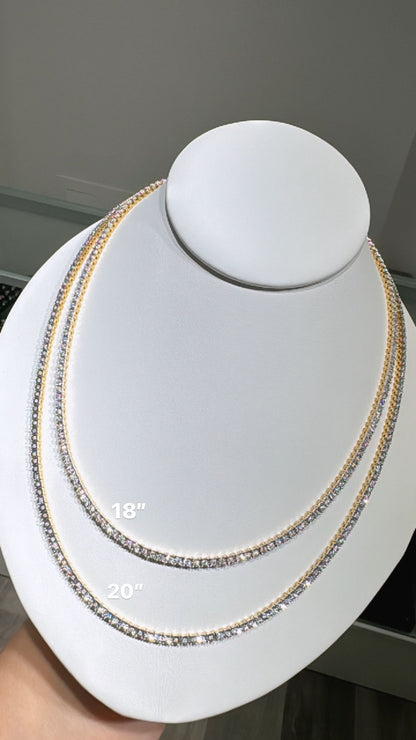 Diamond Tennis Necklace 16 inch